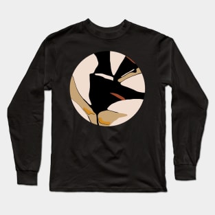 Original abstract modern minimalist design art Long Sleeve T-Shirt